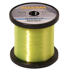 Maxima Fishing Line Guide Spools, High Visibility Yellow 8-pound/600-yard