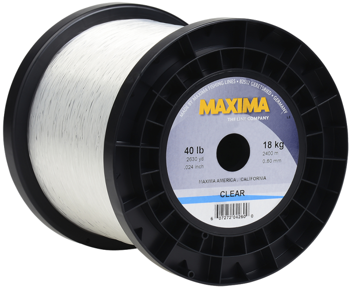 Maxima Crystal Ivory 15 lb Fishing Line, Beige